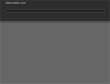 Tablet Screenshot of elbrendel.com